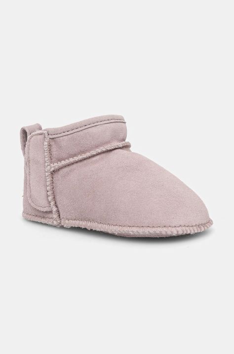 Čevlji iz semiša za dojenčka UGG BABY CLASSIC ULTRA MINI siva barva, 1157690I