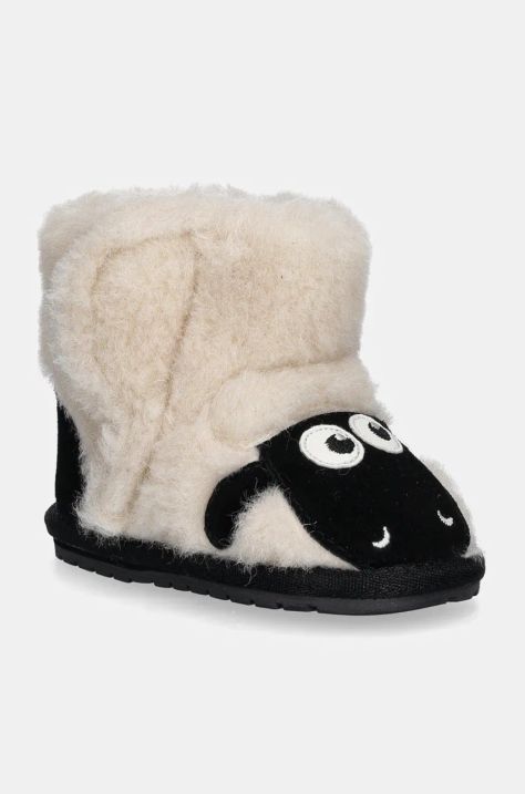 Detské snehule Emu Australia Shaun The Sheep Walker béžová farba, B13115