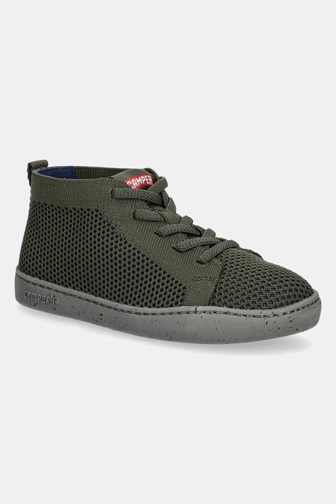Camper tenisi copii Peu Touring culoarea verde, K900335