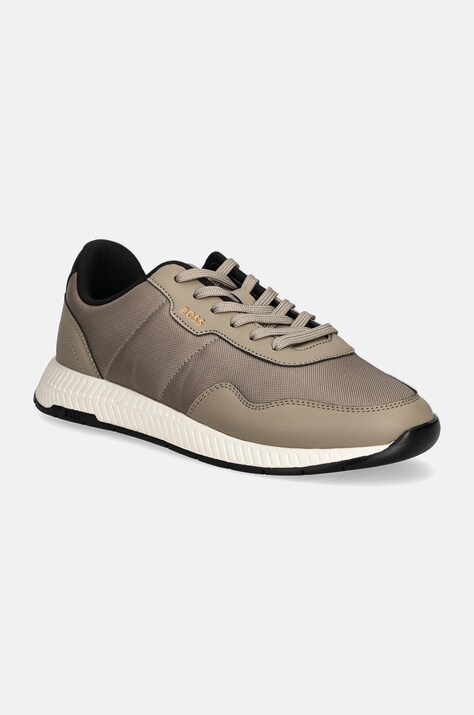 Кроссовки BOSS Titanium цвет бежевый 50523180