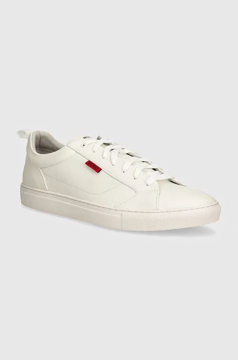 HUGO sneakers Morrie culoarea alb, 50523642
