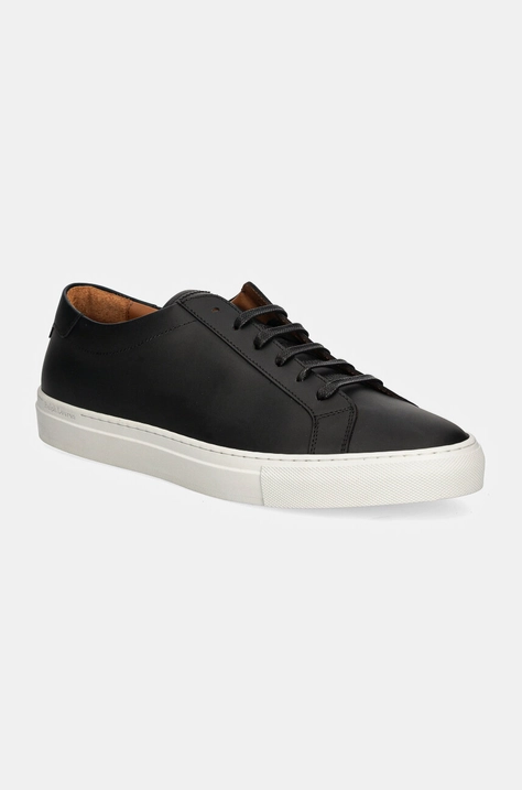 Polo Ralph Lauren sneakers din piele Jermain Lux culoarea negru, 809913531002