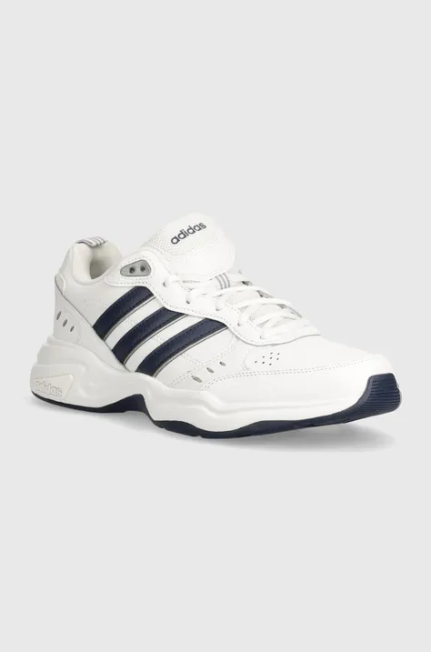 Kožené sneakers boty adidas Strutter bílá barva, EG2654