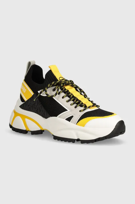 Sneakers boty Michael Kors Lucas černá barva, 42T4LUFS2D 779