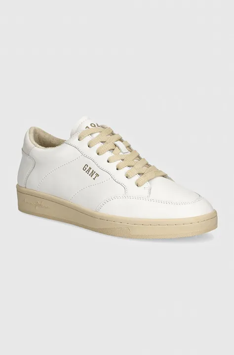 Шкіряні кросівки Gant Prepus колір білий 29631682 G29