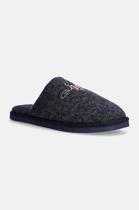 Gant papuci de casa Tamaware culoarea albastru marin, 29698760 G69