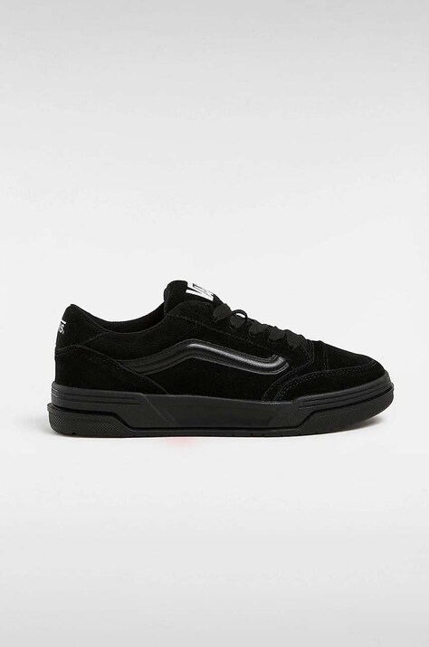 Vans tenisi din piele intoarsa Hylane culoarea negru, VN000D1JBKA1