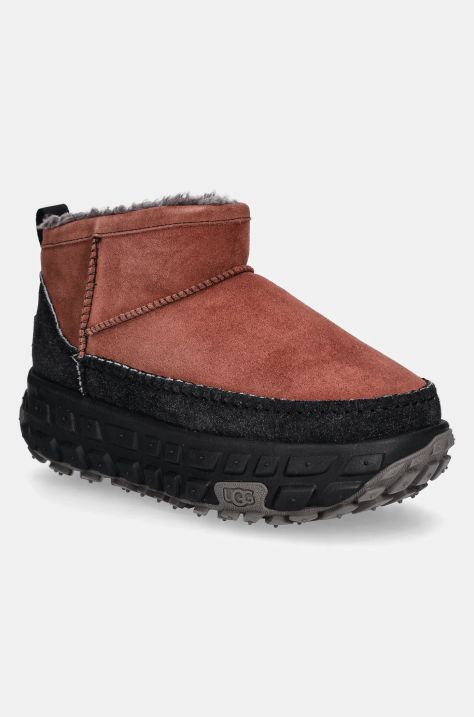 Μπότες UGG Venture Daze Ultra Mini χρώμα: πορτοκαλί, 1158200-RJS