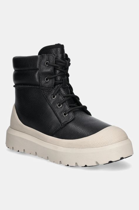 Topánky UGG Neumel High Weather Hybrid pánske, čierna farba, 1158208-BCKBR