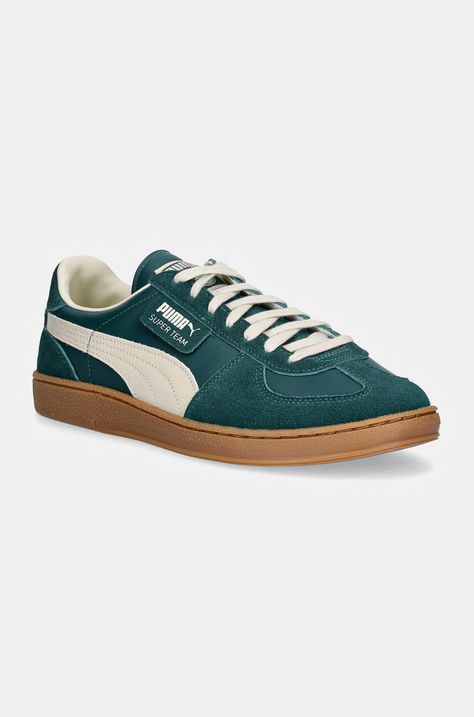 Кросівки Puma Super Team PALMEIRAS колір зелений 401080