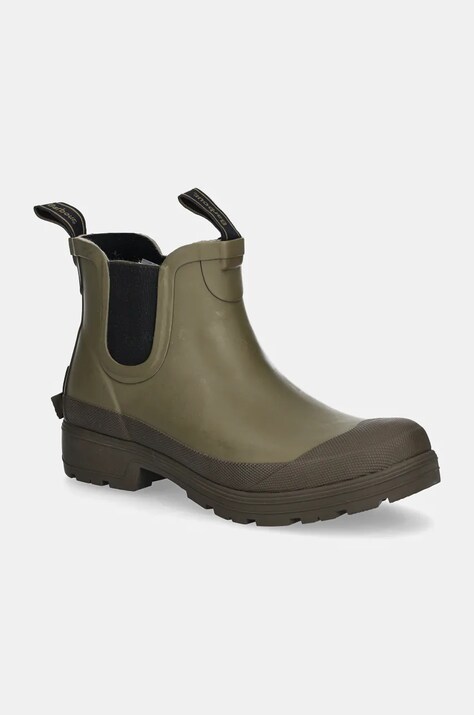 Резиновые сапоги Barbour Storm мужские цвет зелёный MRF0033OL92