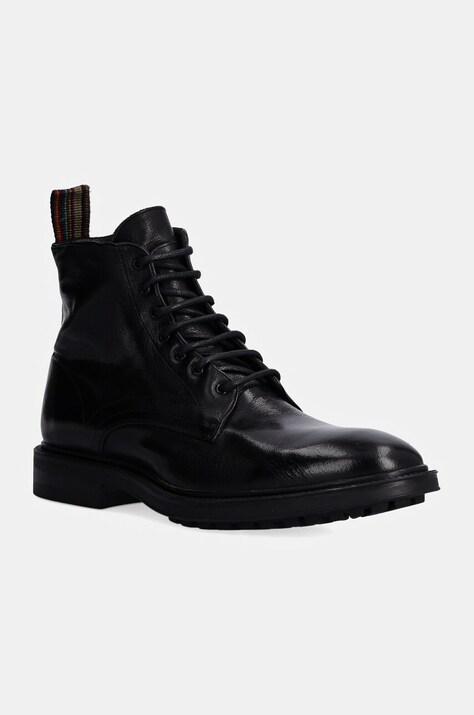 Paul Smith bocanci de piele barbati, culoarea negru, M1S-SPW01-NBUF