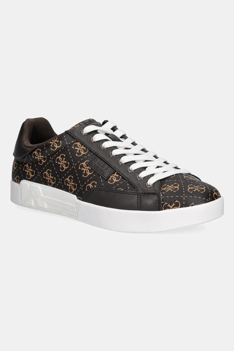 Guess sneakers CASERTA culoarea maro, FMFCAS FAL12