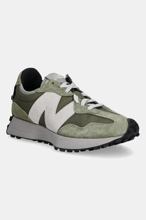 Tenisky New Balance 327 zelená barva, U327OB