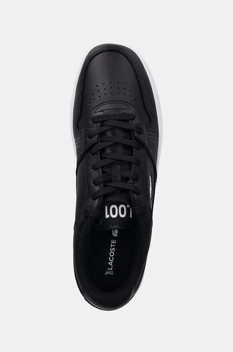 Шкіряні кросівки Lacoste L001 Set — AW24-OBM1CA, чорний — фото 4