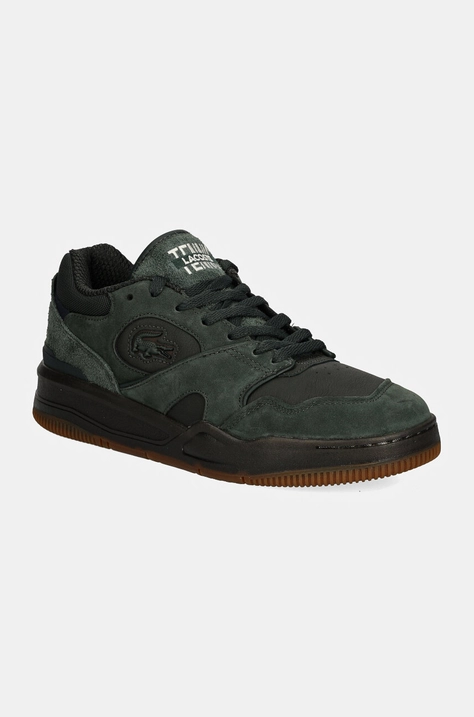 Lacoste sneakers din piele Lineshot culoarea verde, 48SMA0026