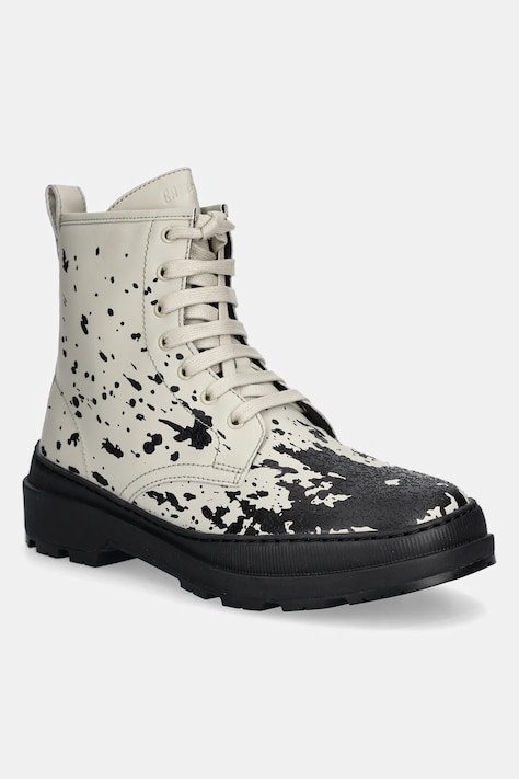 Kožené členkové topánky Camper Brutus Trek pánske, béžová farba, K300433-009