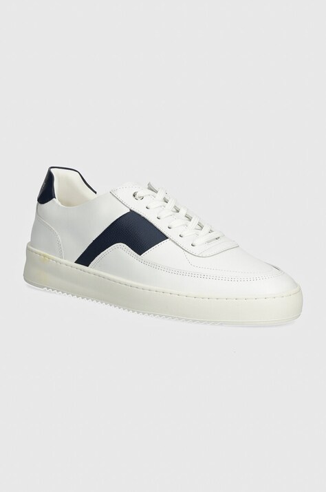 Шкіряні кросівки Filling Pieces Mondo Game колір білий 46733151658