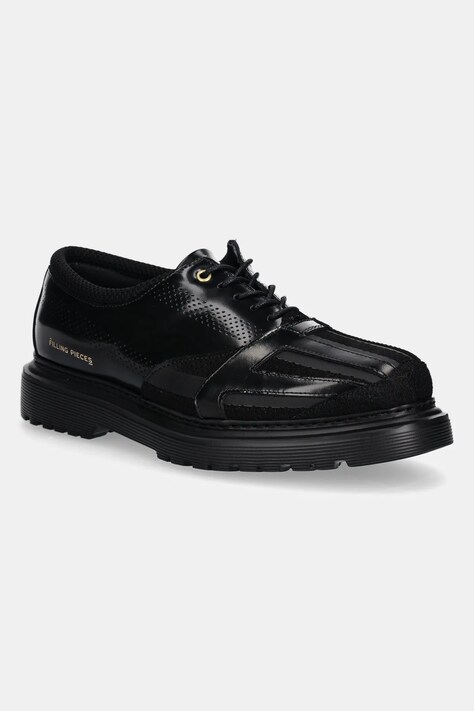 Filling Pieces shoes Derby Reaf men's black color 74978531861