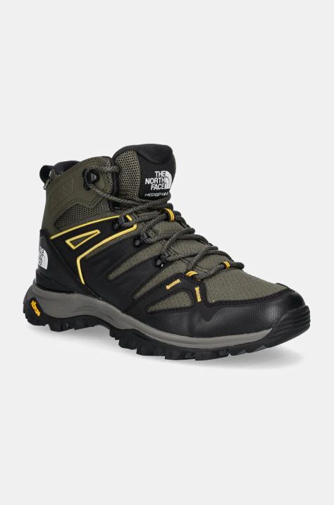 Παπούτσια The North Face Hedgehog Mid Gore-Tex χρώμα: πράσινο, NF0A8AAABQW1