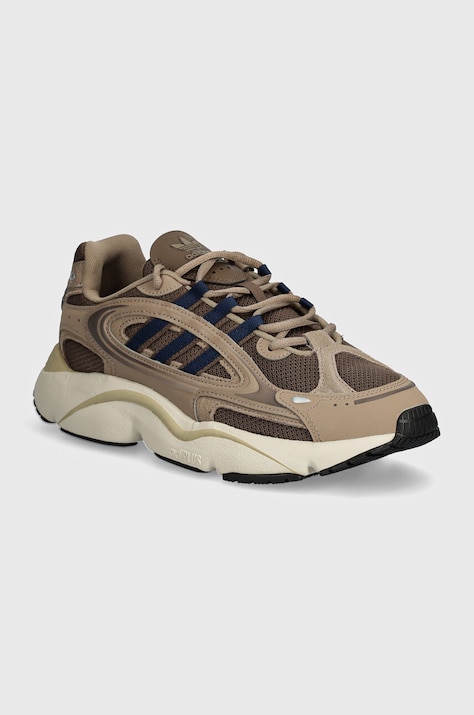 Αθλητικά adidas Originals Ozmillen χρώμα: καφέ, IF9602