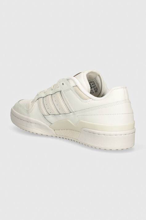 Шкіряні кросівки adidas Originals Forum Low — AW24-OBM1J0, білий — фото 3