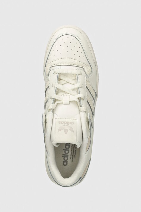 Шкіряні кросівки adidas Originals Forum Low — AW24-OBM1J0, білий — фото 4