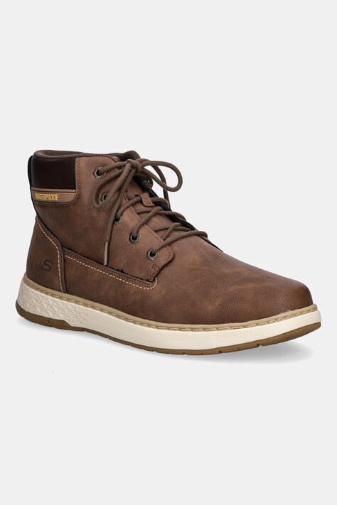Skechers buty GARLAN DENO kolor brązowy 205235