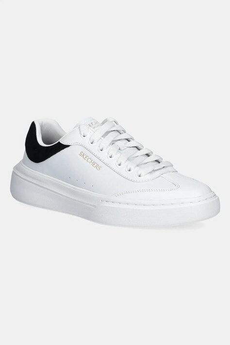 Skechers sneakers din piele CORDOVA CLASSIC LIGHTO culoarea alb, 232858