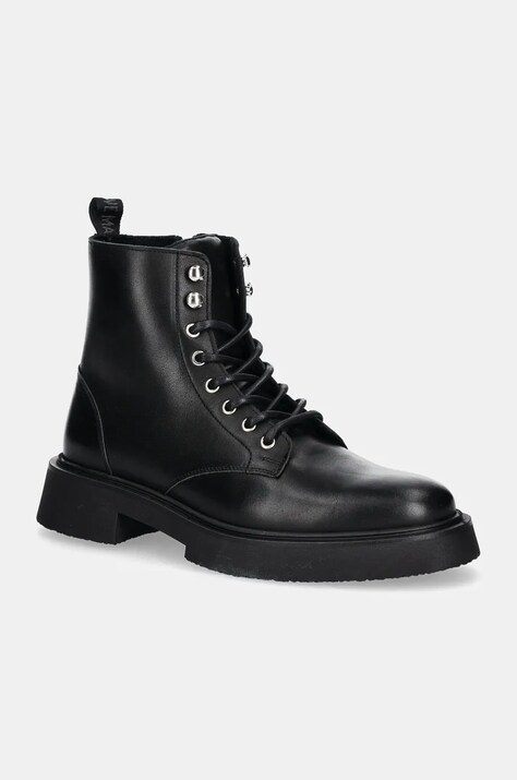 Кожени туристически обувки Steve Madden Zeke в черно SM12000733