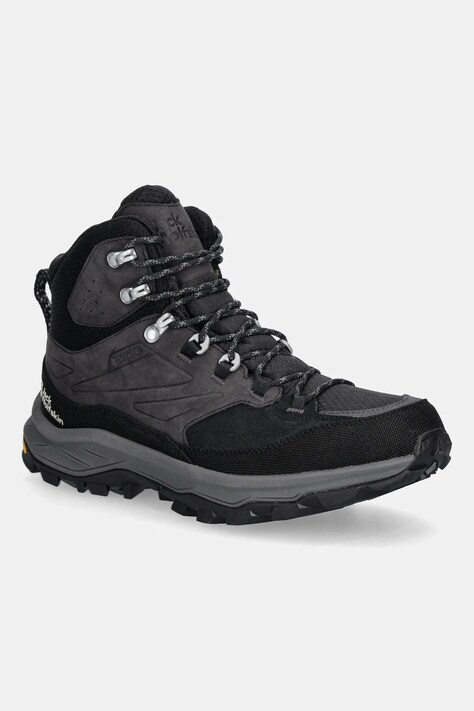 Jack Wolfskin buty Cyrox Texapore Mid męskie kolor czarny 4064301