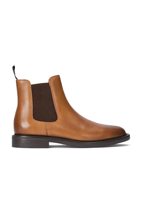 Polo Ralph Lauren pantofi inalti Aher Chlsea barbati, culoarea bej, 803945277001.270