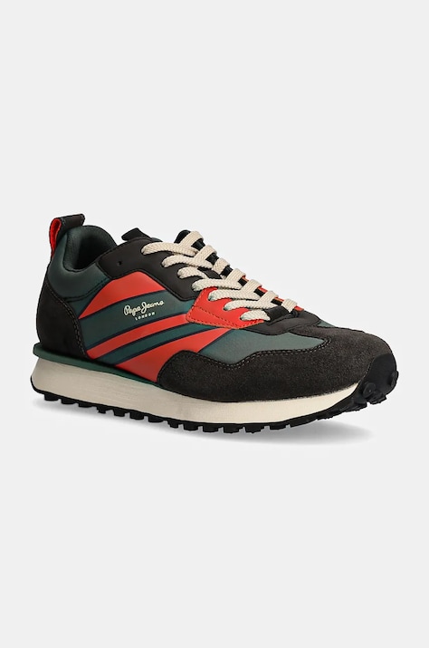 Tenisky Pepe Jeans PMS60025 zelená farba, FOSTER EVOLUTION M