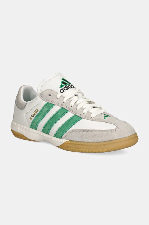 Kožne tenisice adidas Originals Samba MN boja: bijela, ID3922