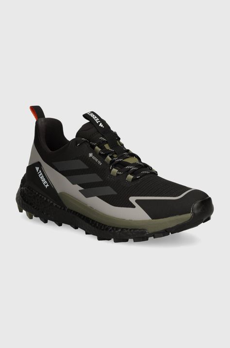 adidas TERREX pantofi Free Hiker 2 Low Gore-Tex barbati, culoarea negru, IH3535