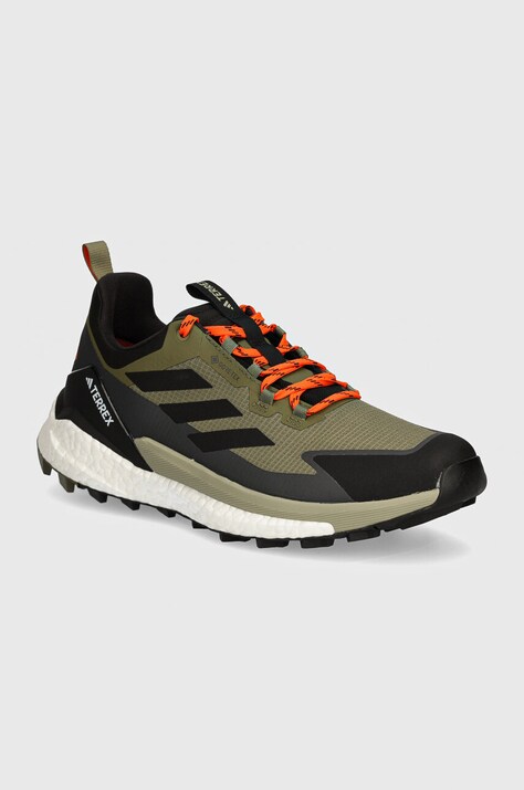 adidas TERREX scarpe Free Hiker 2 Low Gore-Tex uomo colore verde IH3537