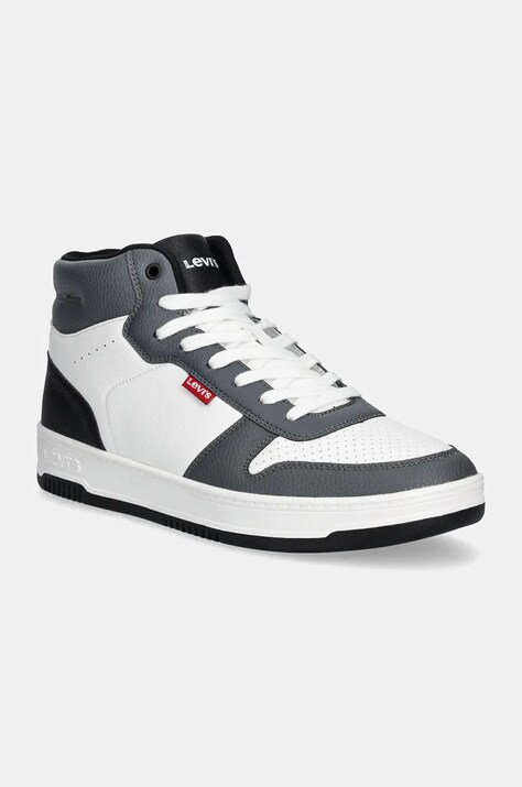 Кроссовки Levi's DRIVE HIGH цвет серый 000EK-0001