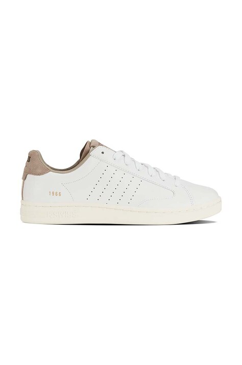 K-Swiss sneakers LOZAN KLUB LTH culoarea alb, 07263.180.M