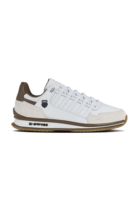 Кожаные кроссовки K-Swiss RINZLER GT цвет белый 08907.912.M