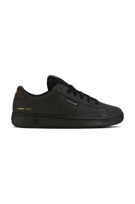 Nubuck sneakers K-Swiss SLAMMKLUB CC χρώμα: μαύρο, 08911.010.M