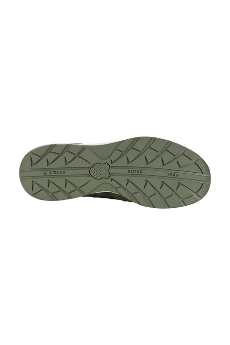 Шкіряні кросівки K-Swiss VISTA TRAINER MID WNT — AW24-OBM1UY, зелений — фото 7