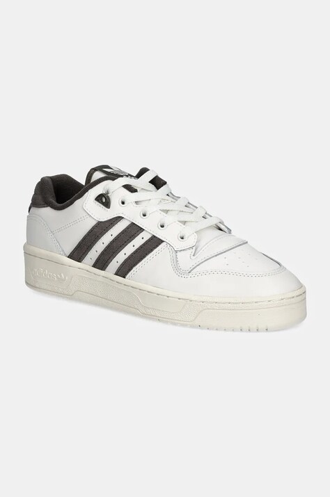 Шкіряні кросівки adidas Originals Rivalry Low колір білий JI4663
