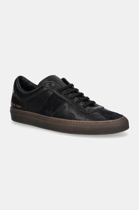 Kožené tenisky Common Projects Tennis Trainer černá barva, 2438