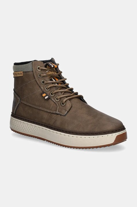 U.S. Polo Assn. bocanci MOKKA barbati, culoarea maro, MOKKA001M/DU1