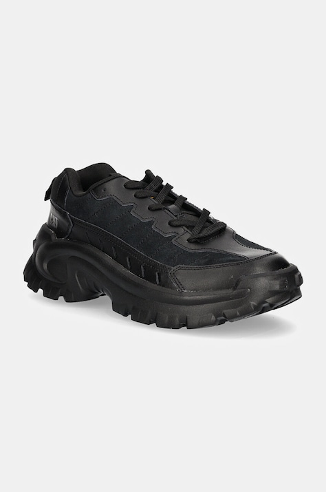Caterpillar sneakers din piele INTRUDER ESSENTIAL culoarea negru, P726092