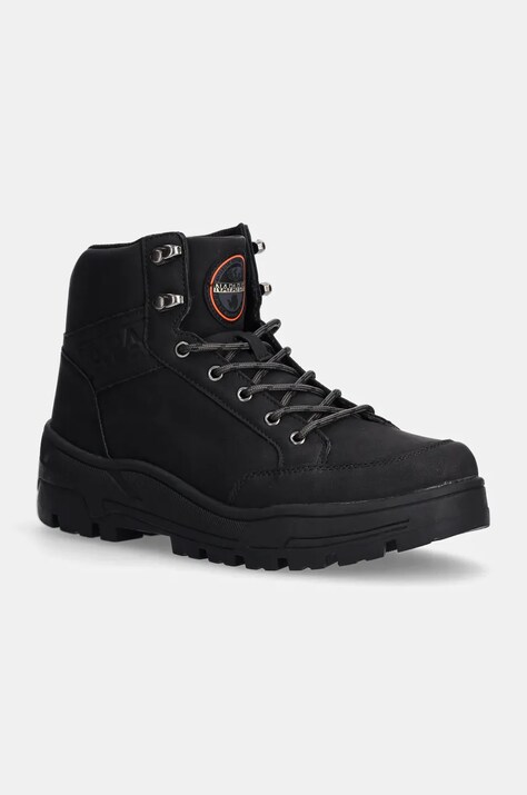 Napapijri pantofi HERB barbati, culoarea negru, NP0A4IJH.041
