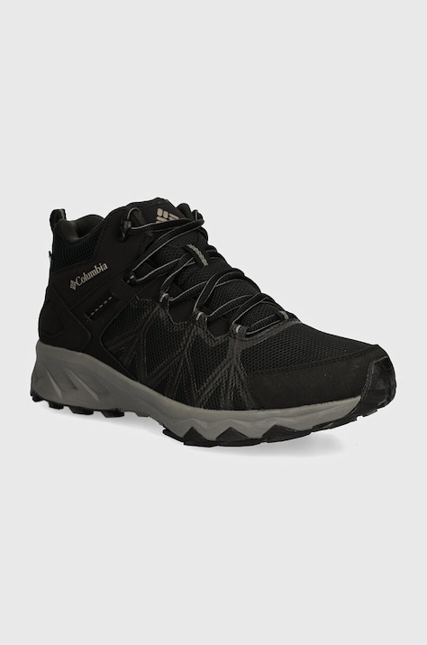 Columbia pantofi Peakfreak II Mid Outdry barbati, culoarea negru, 2100691