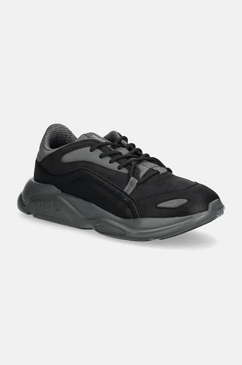 HUGO sneakers Leon culoarea negru, 50529904