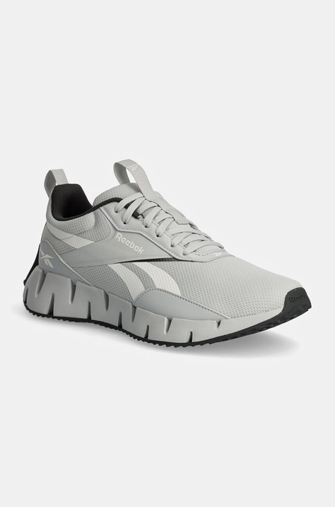 Обувки за бягане Reebok Zig Dynamica Str в сиво 100205466