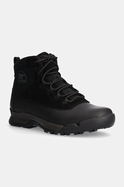 Topánky Sorel BUXTON LITE LACE PLUS WP pánske, čierna farba, 2084871010